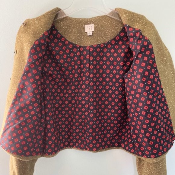 A New Day Cropped Metallic Tweed Blazer/Jacket Size 8 - Picture 8 of 11
